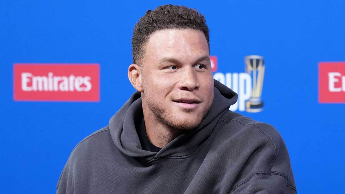 网上百家乐登录入口-搞笑，布雷克·格里芬惟妙惟肖地模仿快船科怀·伦纳德的笑声